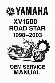 OEM Service Manual  for Yamaha XV1600 Road Star 1998–2003 Digital Download