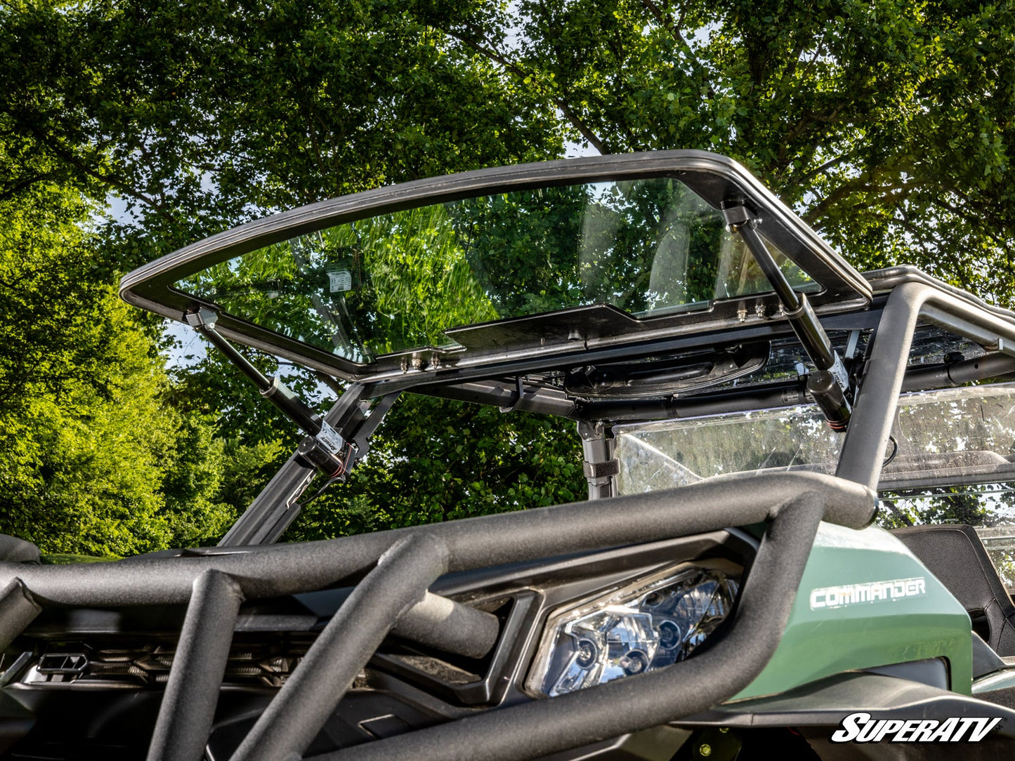 Can-Am Maverick Sport MaxDrive Power Flip Glass Windshield