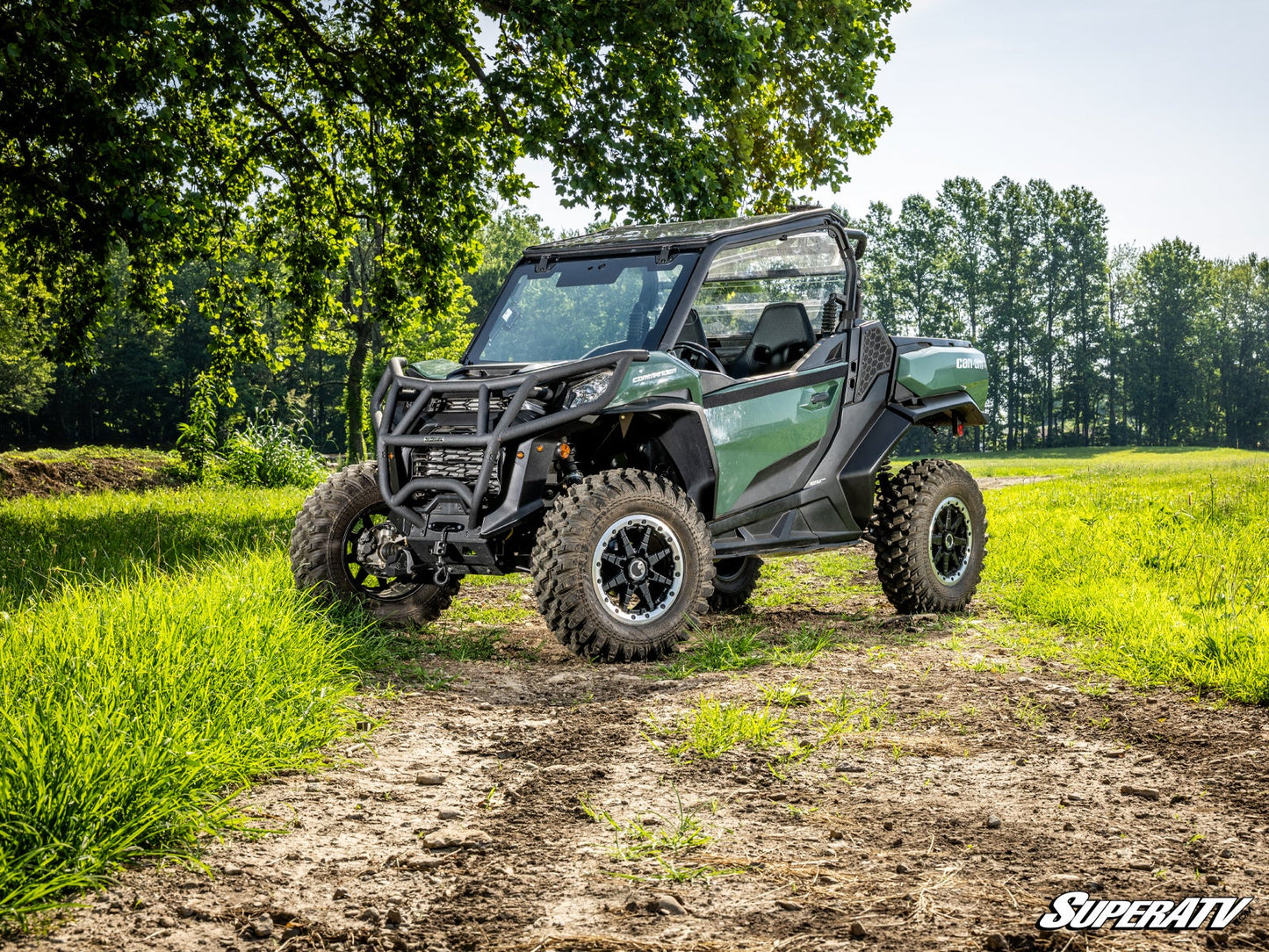 Can-Am Maverick Sport MaxDrive Power Flip Glass Windshield