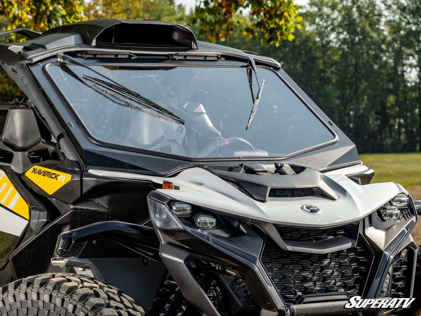 Can-Am Maverick R Glass Windshield