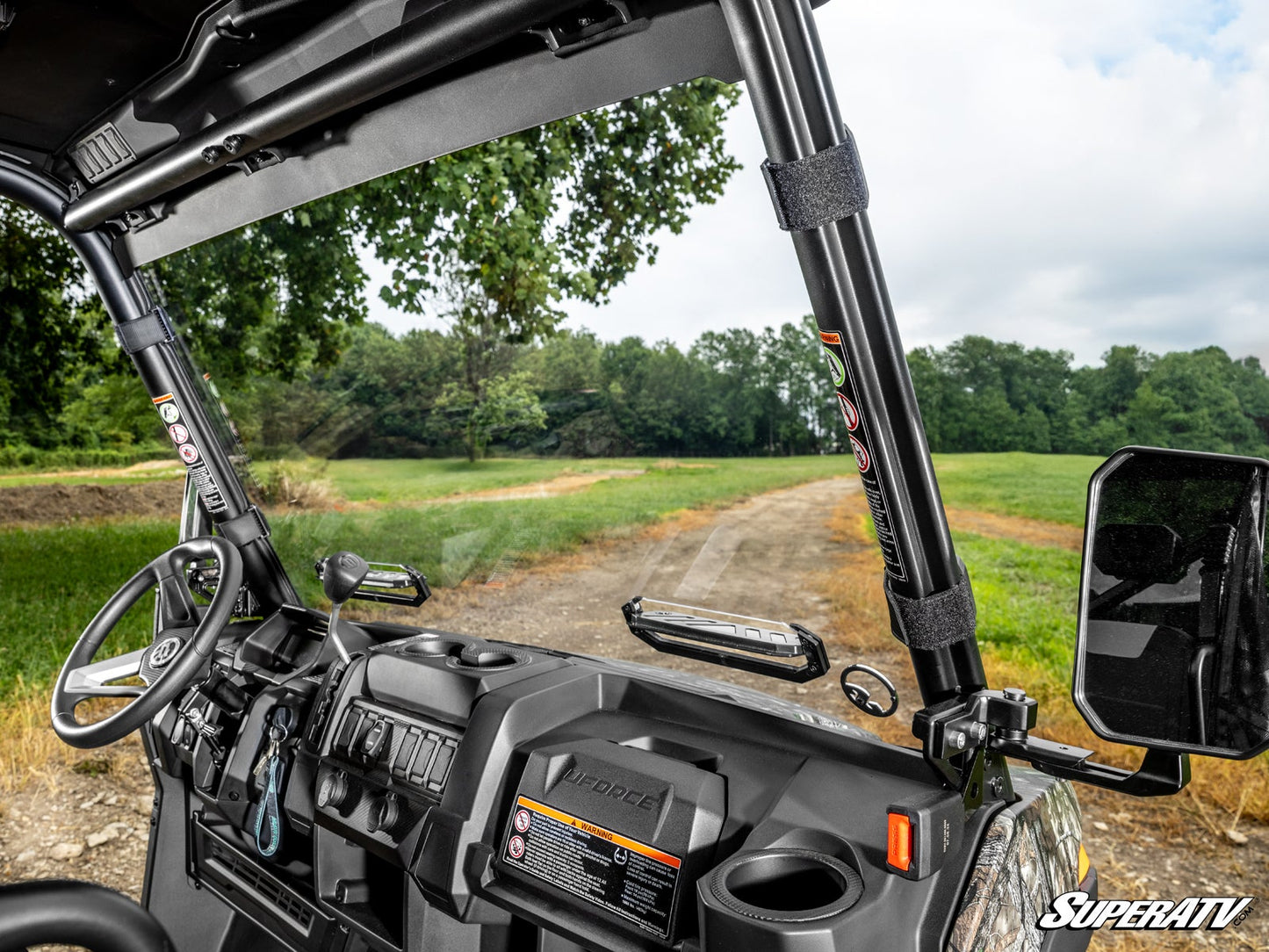 CFMOTO UForce 600 Vented Full Windshield