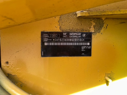 2013 Caterpillar 236D Skid Steer | Rebuilt Engine | New Tires | 4,878 Hours