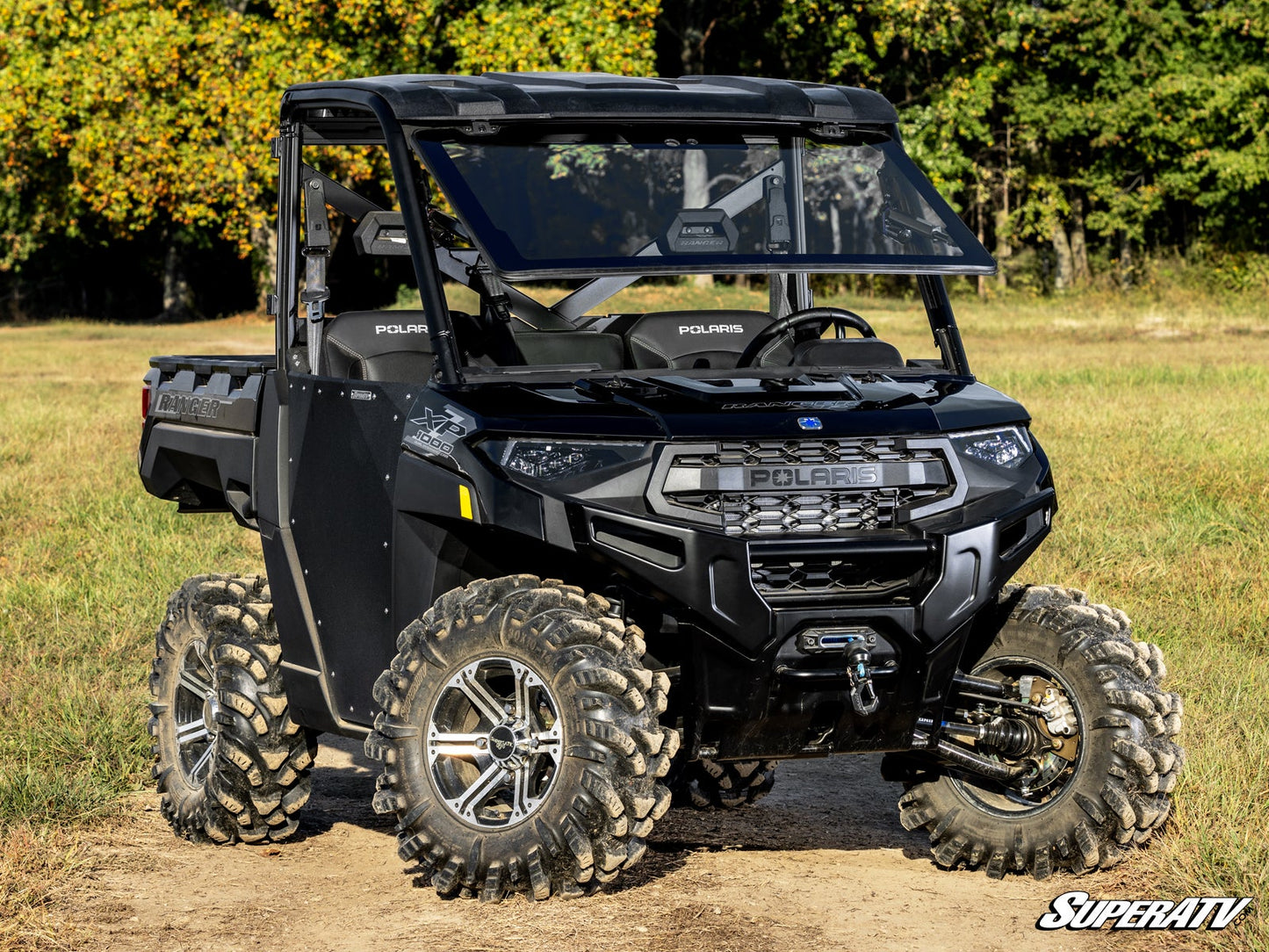 Polaris Ranger XP 570 MaXDrive Power Flip Glass Windshield