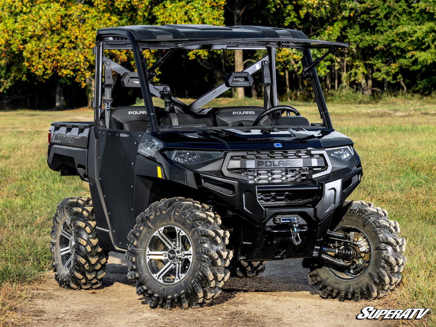 Polaris Ranger XP 570 MaXDrive Power Flip Glass Windshield