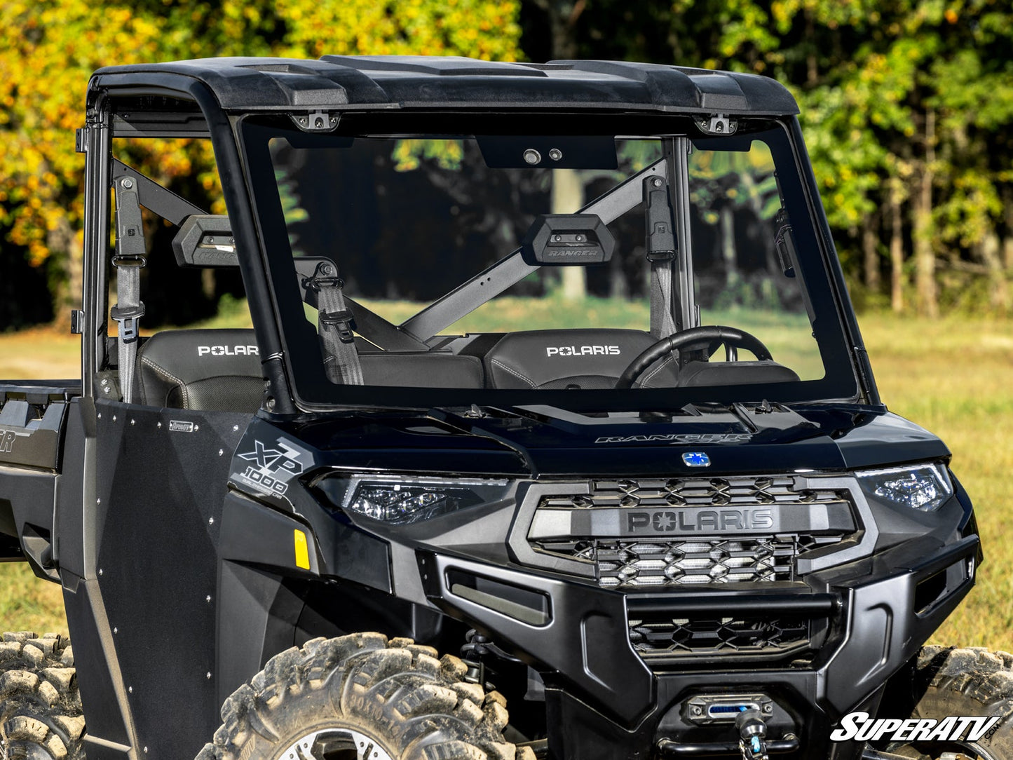 Polaris Ranger XP 570 MaXDrive Power Flip Glass Windshield