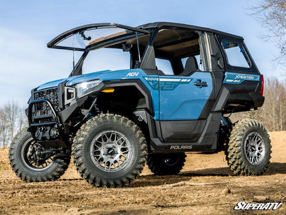 SuperATV Polaris Xpedition Scratch-Resistant Flip Windshield