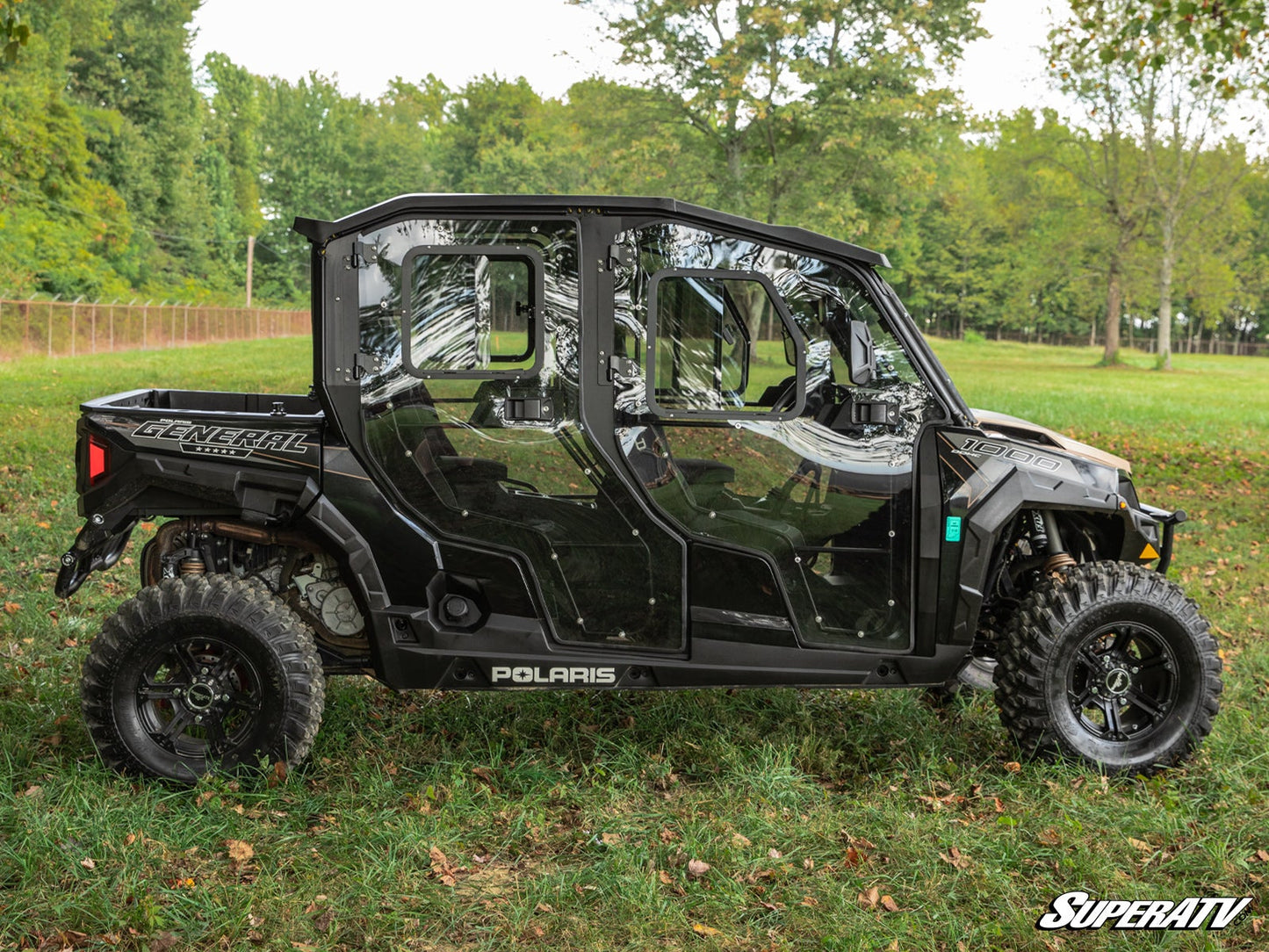 SuperATV Cab Enclosure Doors for Polaris General 1000 / XP 1000 (2020+) - 2 Seat
