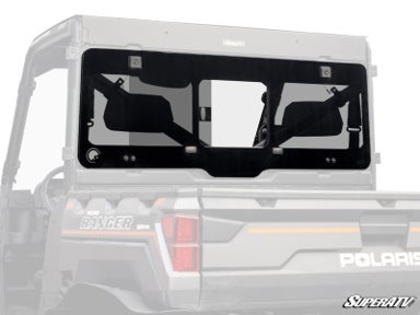 Polaris Ranger XP 900 Glass Sliding Rear Windshield