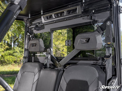 SuperATV Rear Sliding Glass Windshield for Polaris Ranger XP 1000