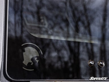Polaris Ranger XP 1000 Glass Sliding Rear Windshield