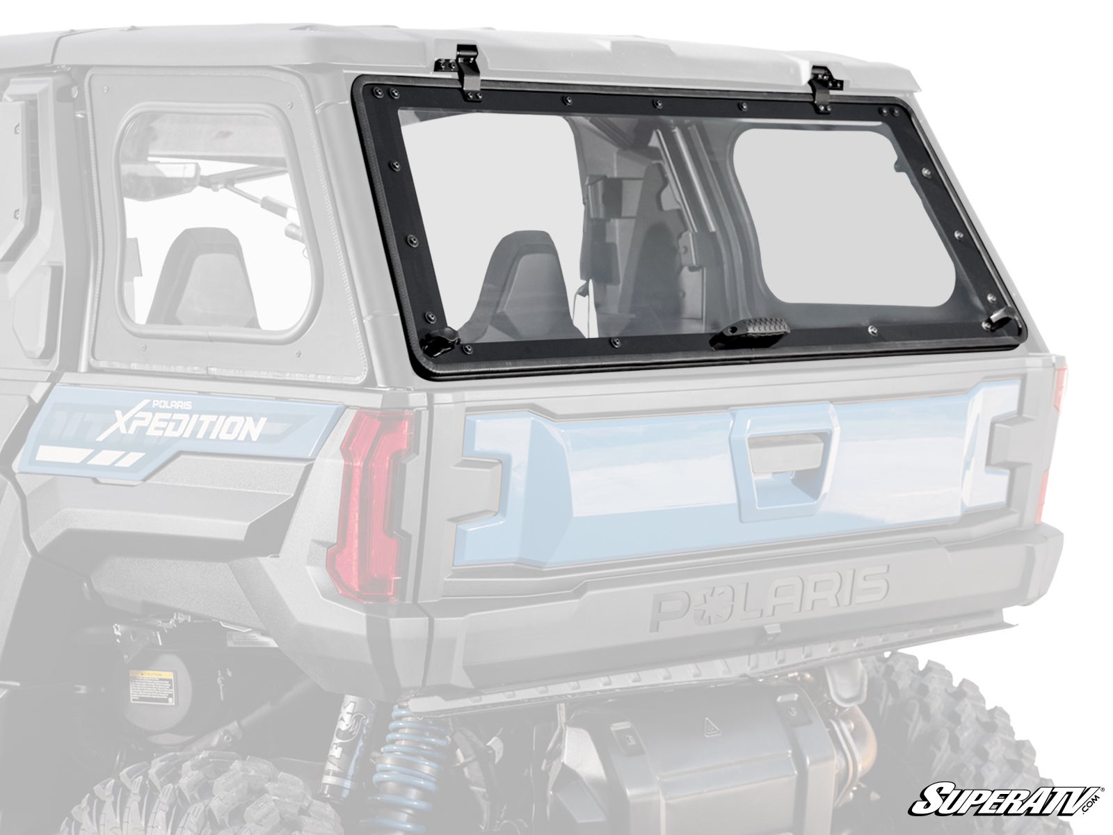 Polaris XPedition ADV Rear Flip Windshield