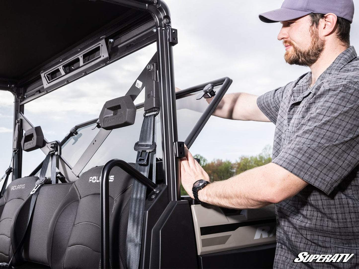 Polaris Ranger XP 570 Rear Windshield