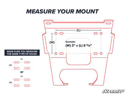 Polaris Ranger Midsize Winch Mounting Plate